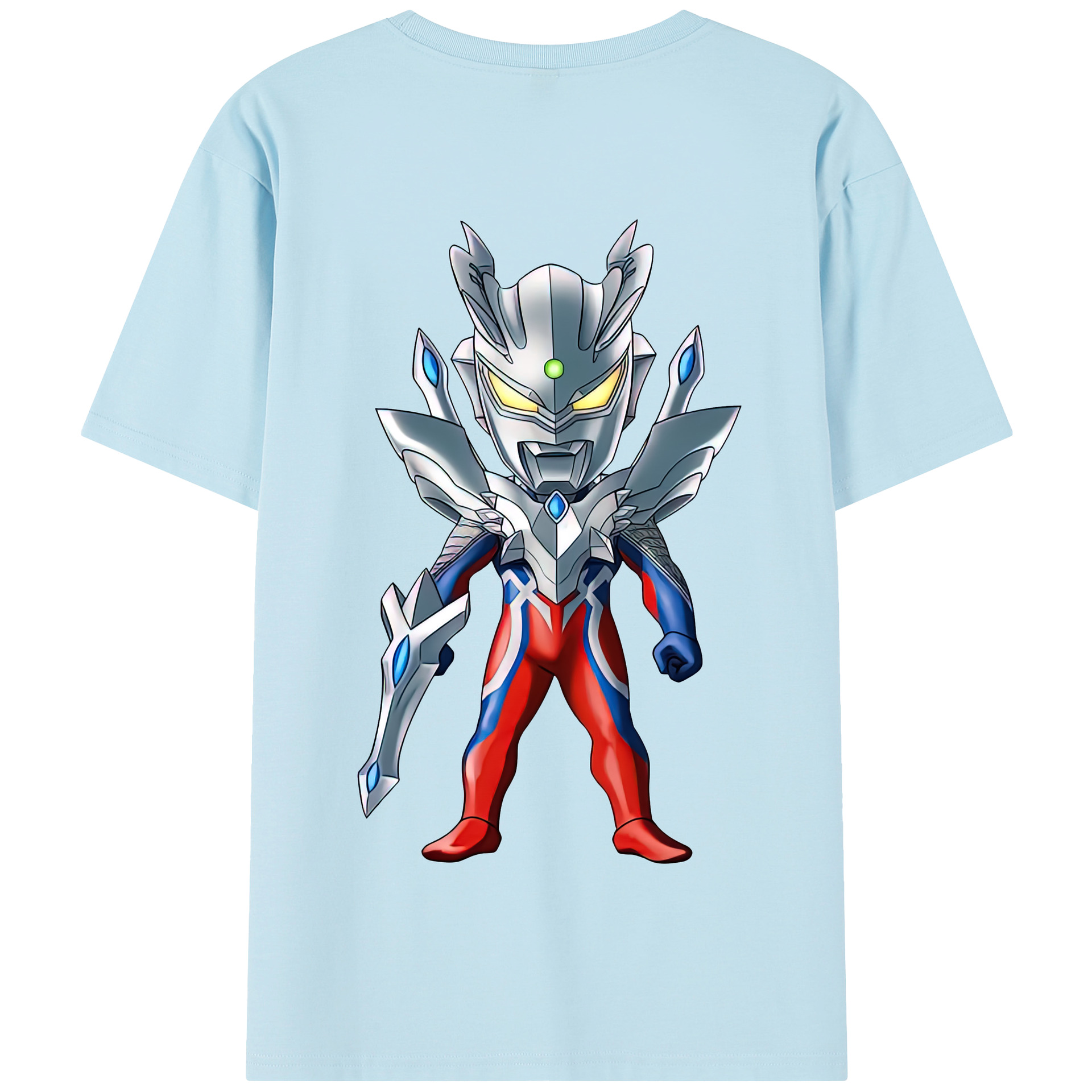 （画像用） ウルトラマン Ultraman 綿100％半袖Tシャツ（背面プリント）